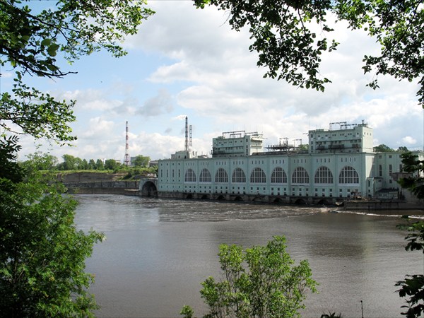 Волховская ГЭС.